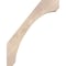 Ekena Millwork 5 1/2"W x 24"D x 30"H Legacy Smooth Knee Brace, Douglas Fir BRC06X24X30LEC00SDF - alternate 2